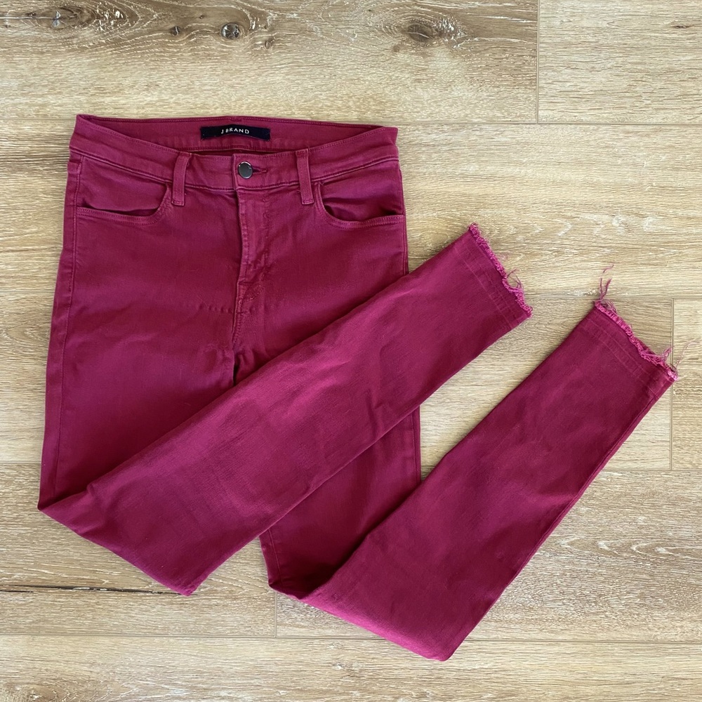 J BRAND 620 Mid-Rise Super Skinny Jeans 27
